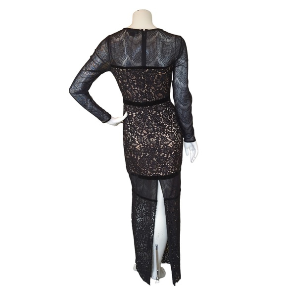 Marciano Black Lace Maxi Dress - Picture 13 of 15